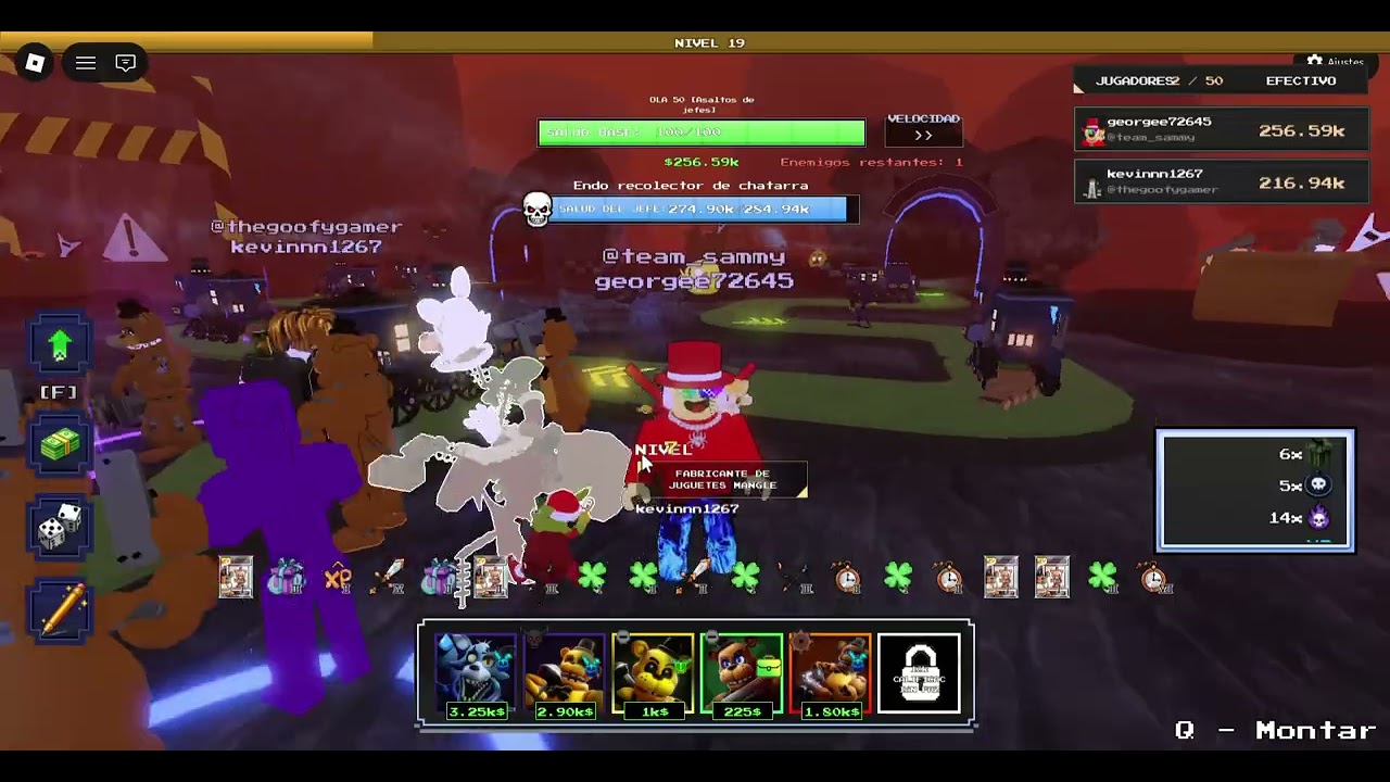 five night td 2 boss raid