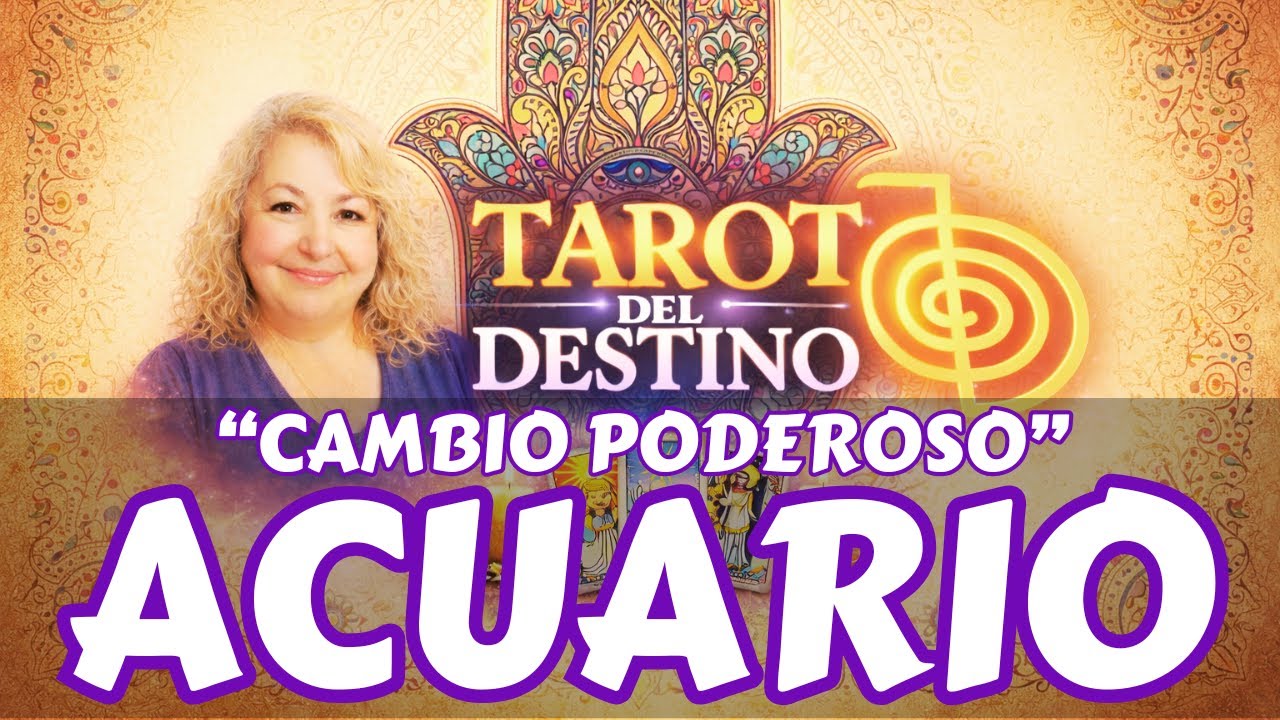 ACUARIO ♒ NUEVOS COMIENZOS… CAMBIOS PODEROSOS EN TU VIDA | Tarot del Destino #acuario