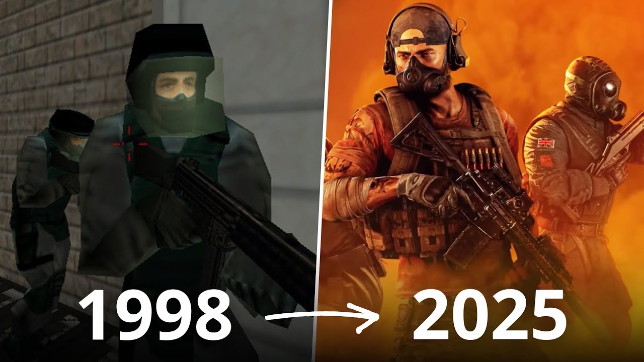 Evolution of TOM CLANCY Games (1998-2025)