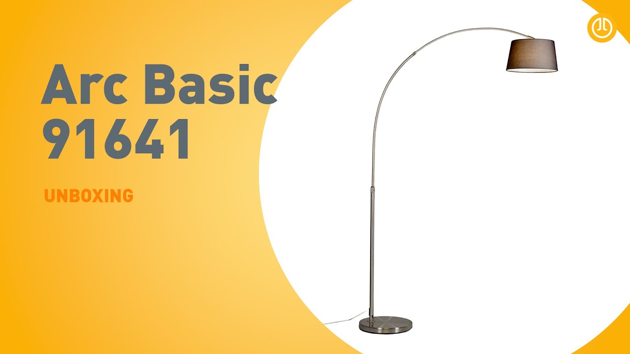 Vloerlamp Arc Basic 91641  | UNBOXING