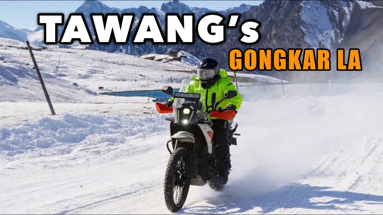MOST ADVENTUROUS VALLEY OF ARUNACHAL PRADESH | GONGKAR LA LAKE IN TAWANG IS BEAUTIFUL