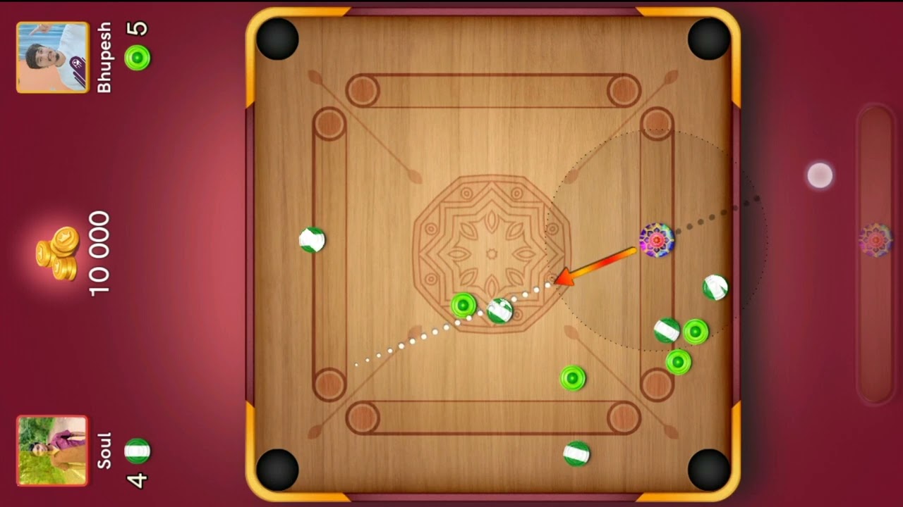 Carrom pool gameplay || Durga gaming || like and subscribe 