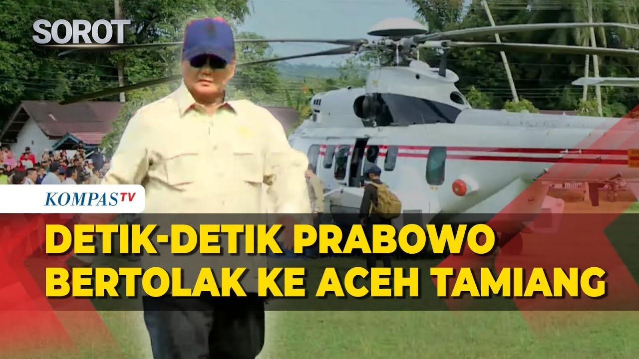 Awali Tahun 2026, Presiden Prabowo Bertolak ke Aceh Tamiang