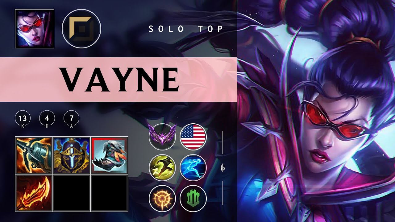 Vayne Top vs Volibear - NA Master Patch 25.24