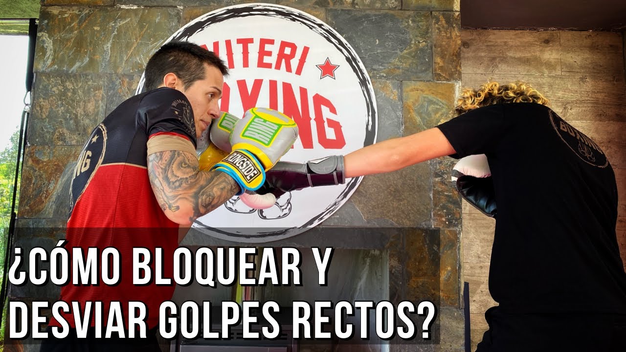 Como BLOQUEAR y DESVIAR Golpes Rectos | VITERI BOXING