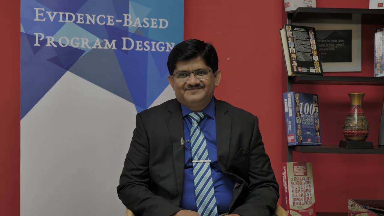 Tariq Khan, Section Officer Sindh Secretariat, on Evidence Based Program Design 2021