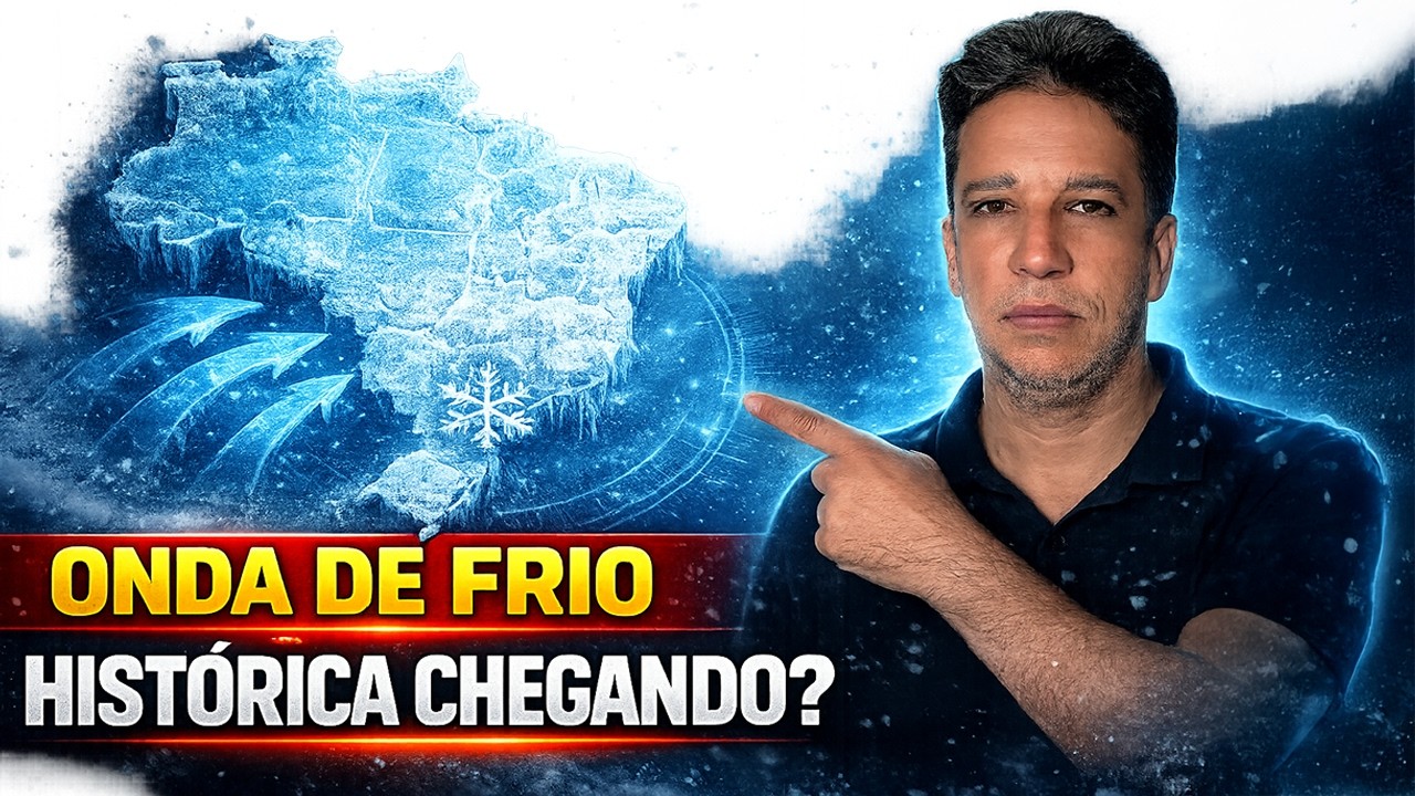 URGENTE! ONDA DE FRIO HISTÓRICO NO BRASIL? O BRASIL VAI CONGELAR?