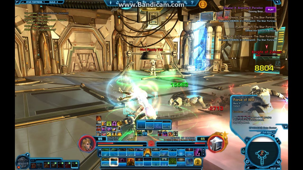 Swtor - Jedi Consular - Exarch's Knights - Star Fortress