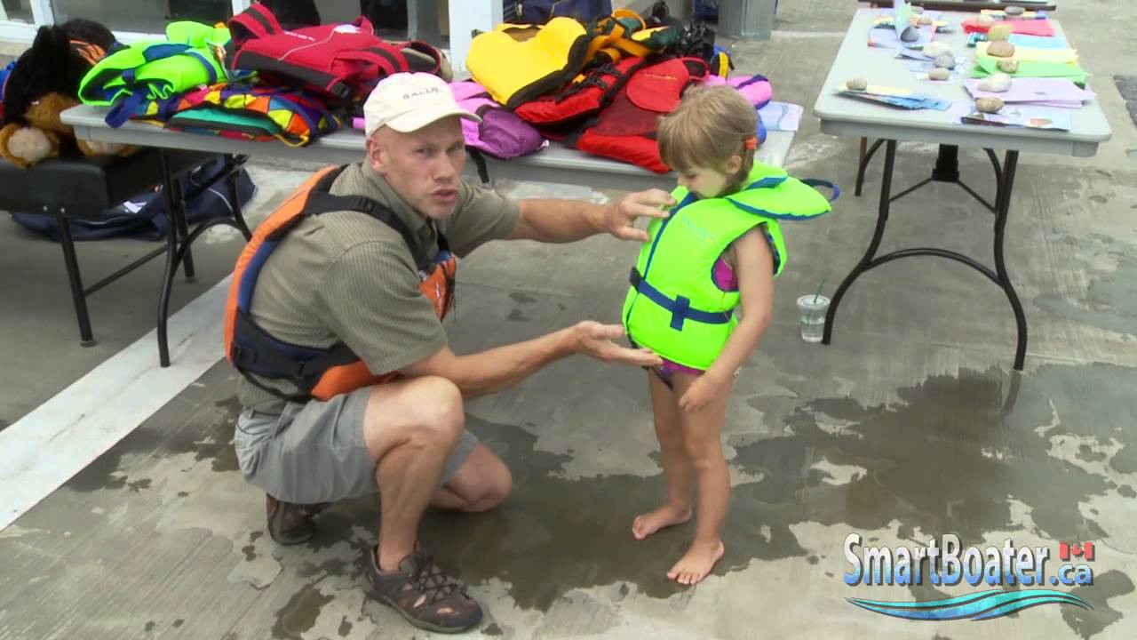 Child Lifejacket Fitting