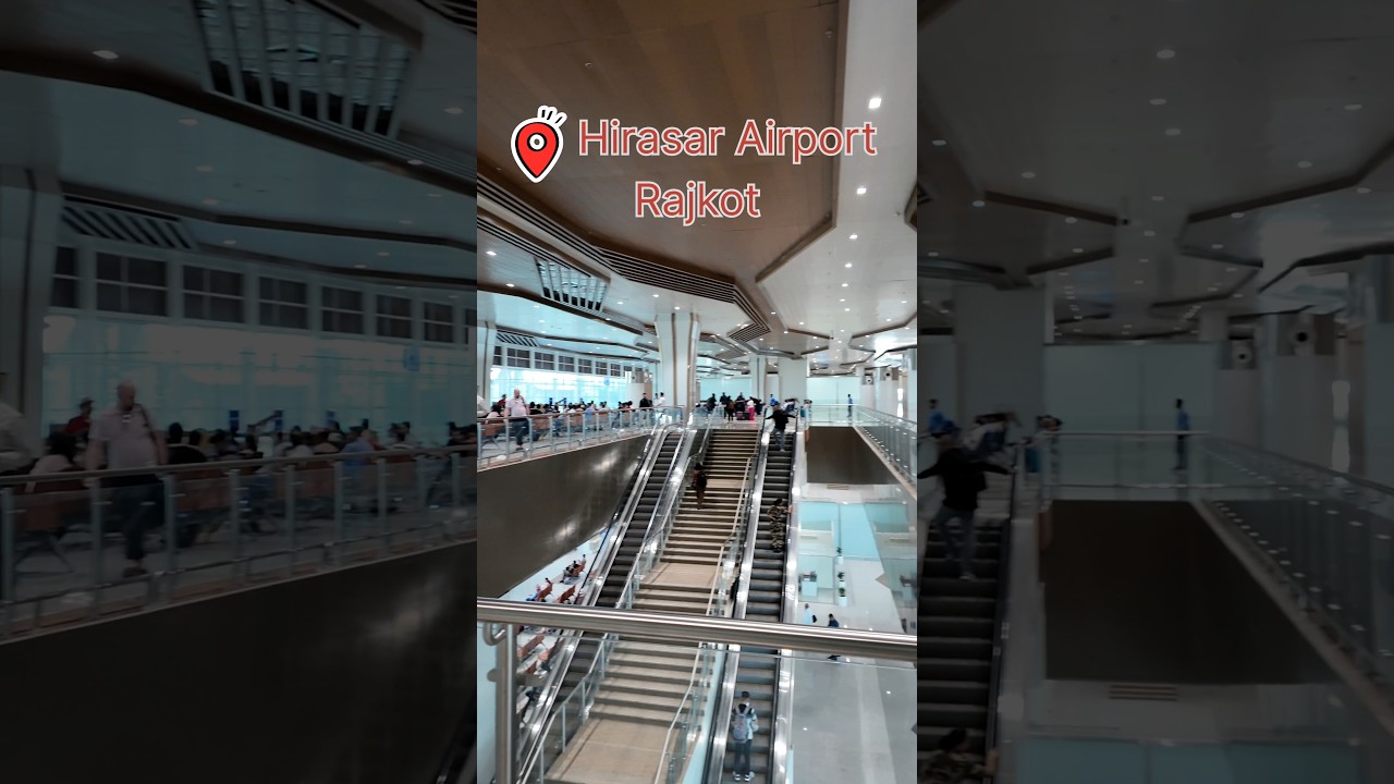 Hirasar Airport Rajkot #airport #flight #youtubeshorts #travel #hiphop #trending #trendingsong