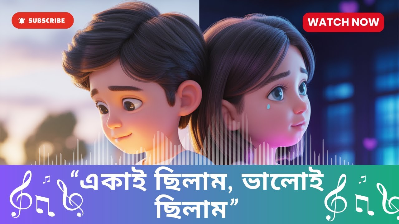 একাই ছিলাম, ভালোই ছিলাম | Emotional Bangla Sad Song | Original Music