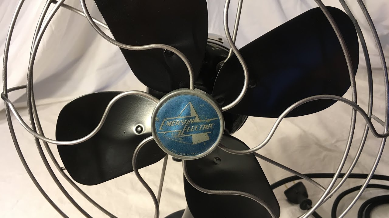 1949 Emerson Desk Fan Restoration Part 3