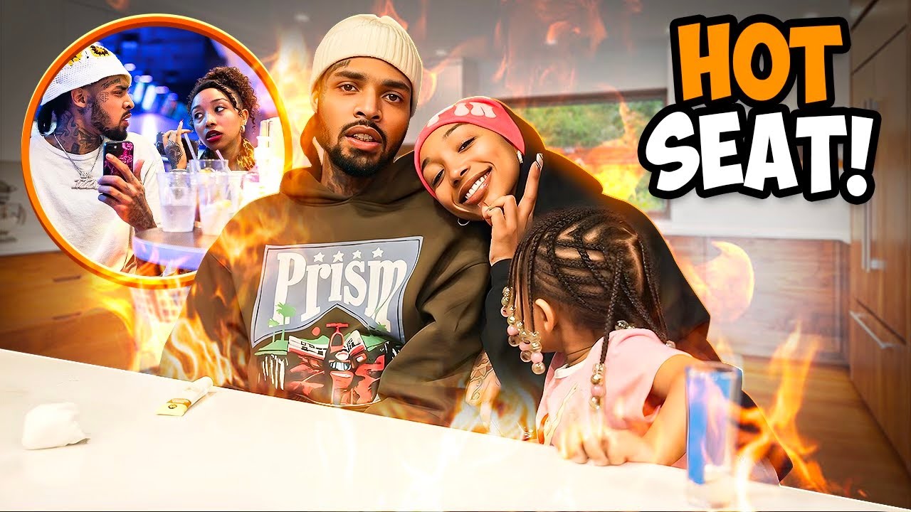 I put Izzy In The Hot Seat! See If He Chose To Drink Or Answer My Questions😏