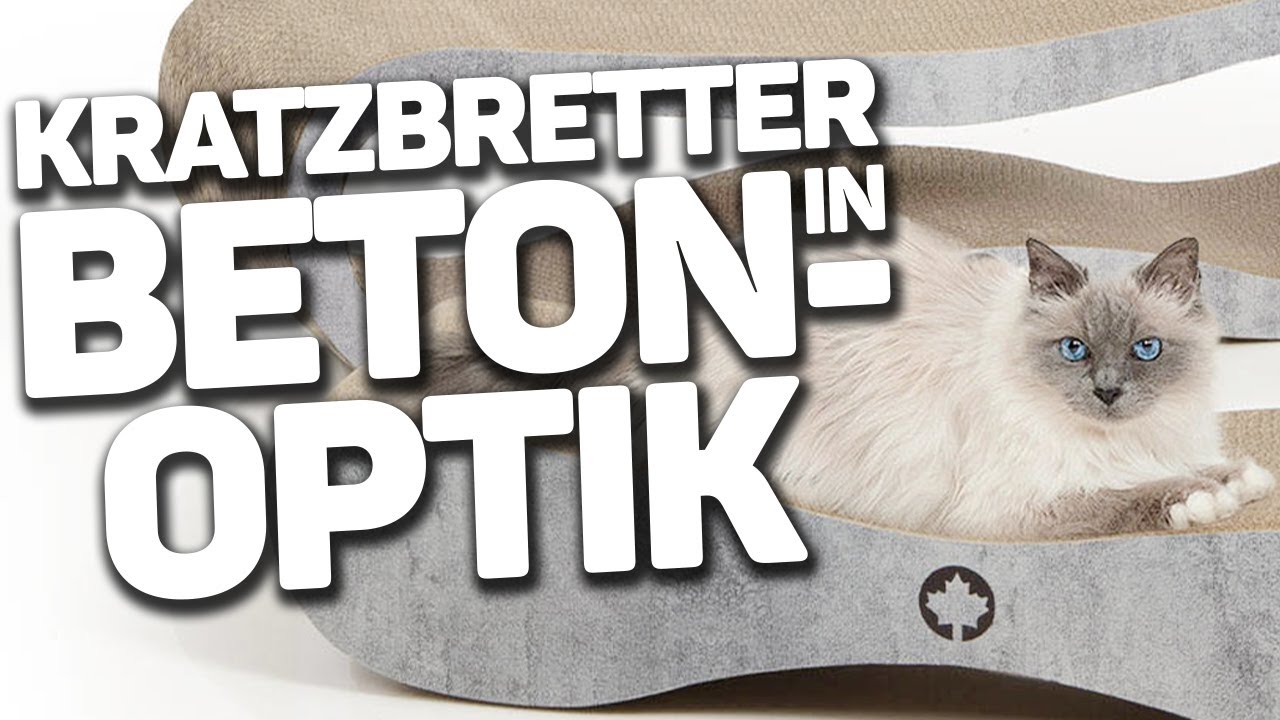 BETONOPTIK - Kratzbretter f&uuml;r Katzen. Robust & Stylisch! | CanadianCat