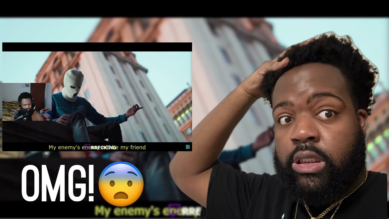 AMERICAN REACT TO SWEDISH RAP 1.CUZ FT. EINÁR - FIENDES FIENDE