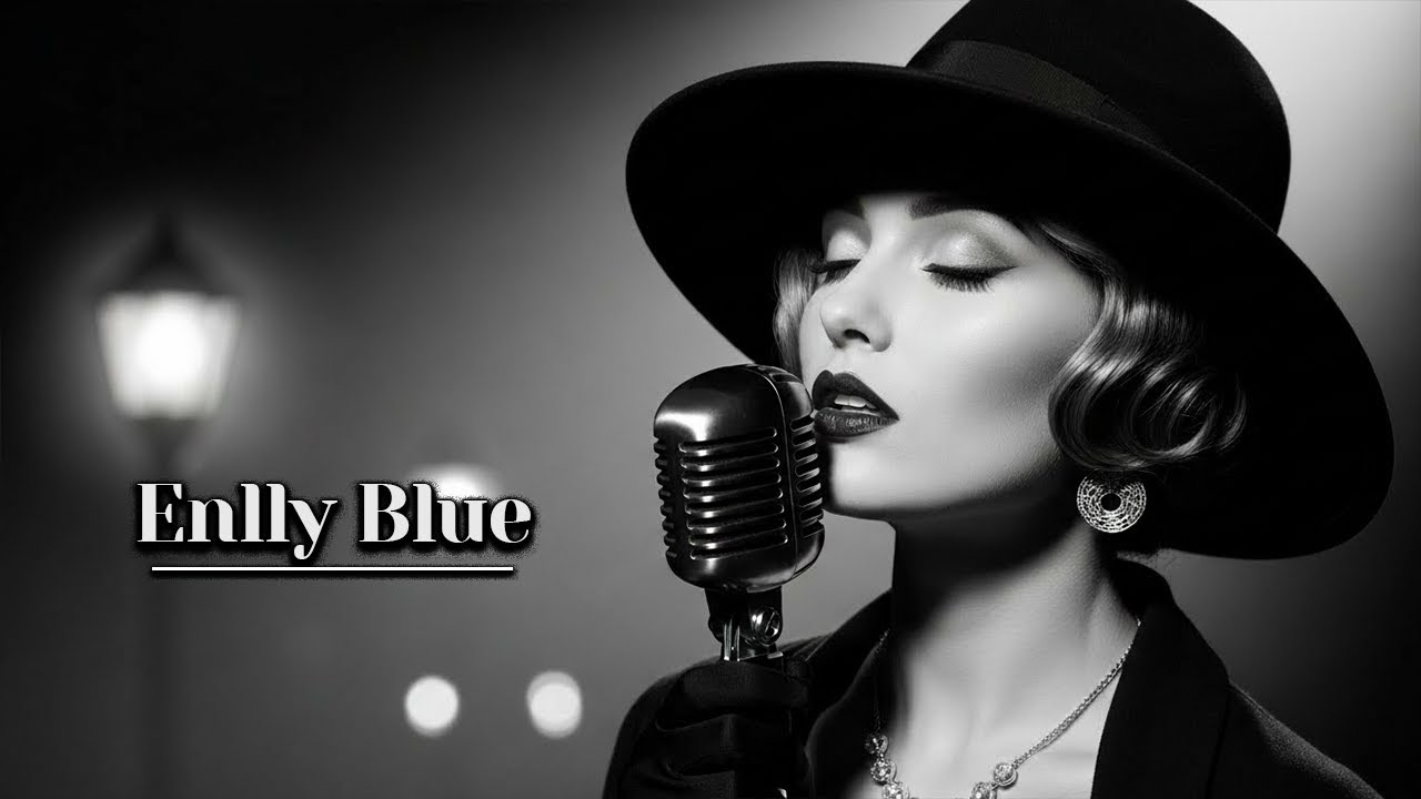 Enlly Blue - Slow Burn | Soul Blues Rhythm (Gritty 1950s Vibe, Classic Guitar & Snare Shuffle)