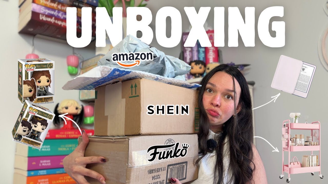 UNBOXING LITERARIO 📦✨Funkos de El Príncipe Cruel 👑🧚, Carrito TBR📚, Decoración para Kindle 🌸 y Más
