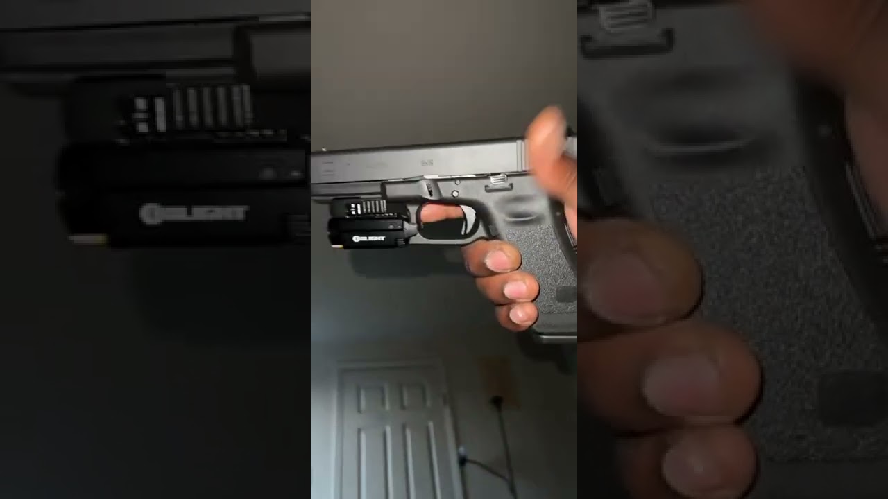 Glock17 Gen 3 With Olight Baldr S 800 Lumens 🔥🔥