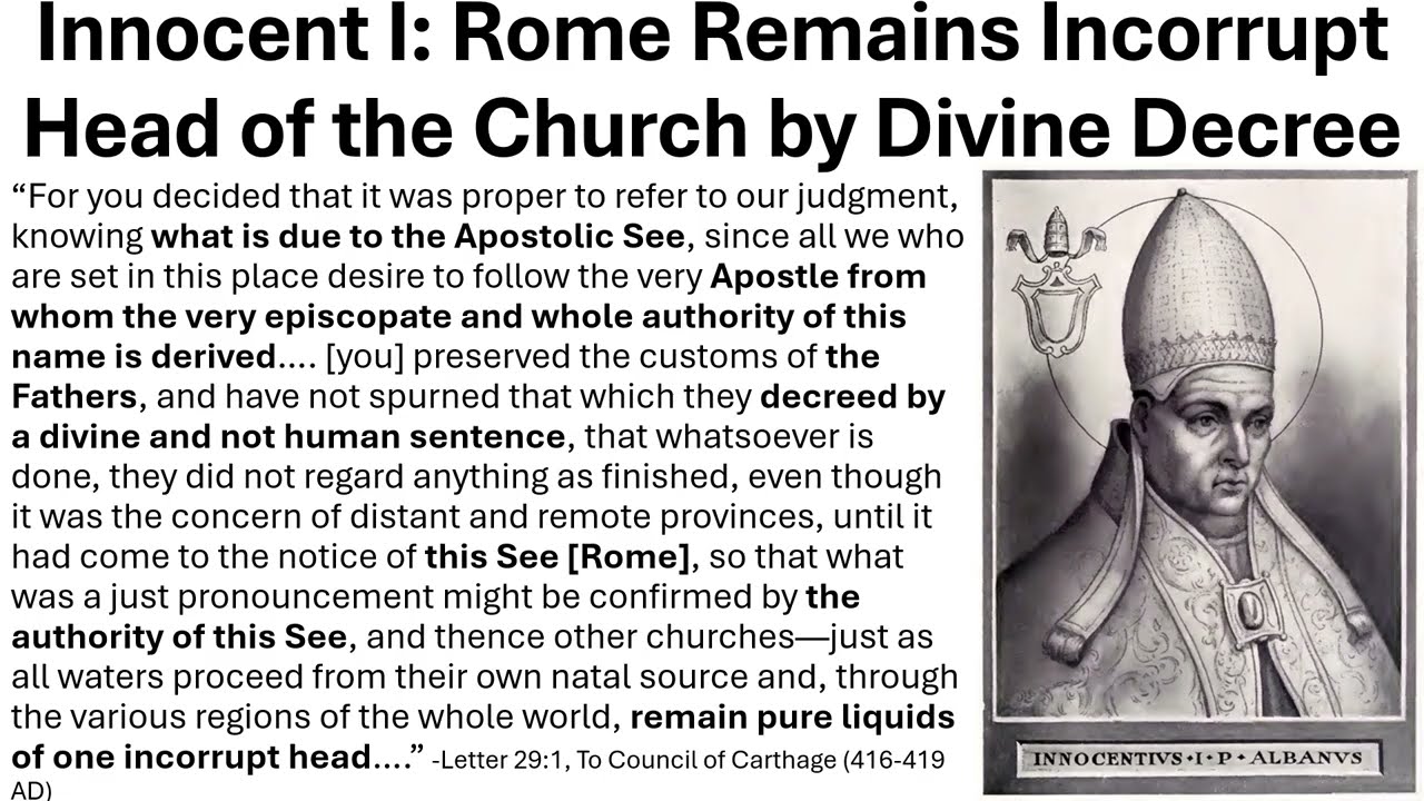 Rome's Supremacy in Ecumenical Councils & Eastern Testimony (5th century onward)