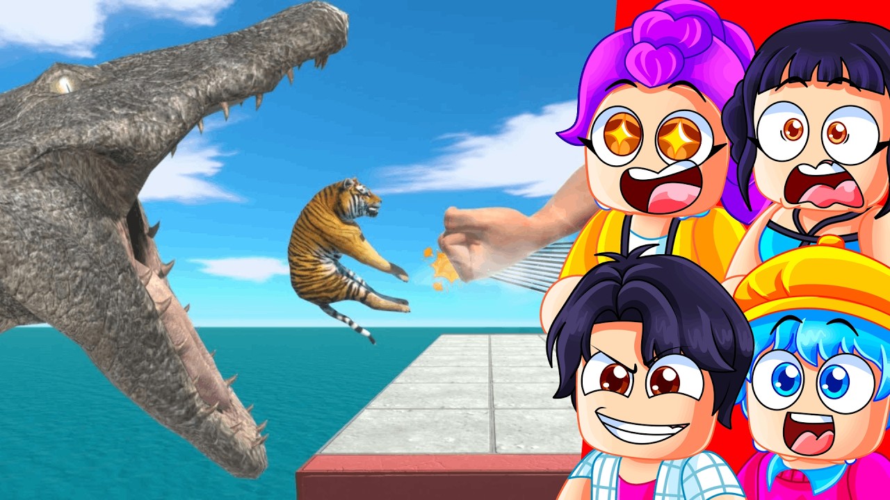GIANT PUNCH CROCODILE TRAP in ARBS!?