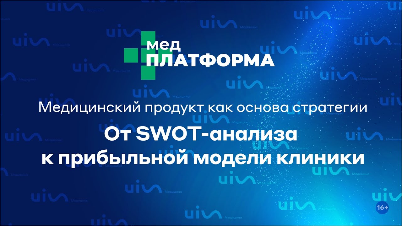 Медицинский продукт как основа стратегии: от SWOT-анализа к прибыльной модели клиники. МЕДПЛАТФОРМА
