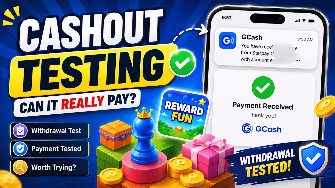 CASHOUT TESTing & RESULT: Reward app 2026? | Worth it ba na magfocus sa Game app nato#appreview 