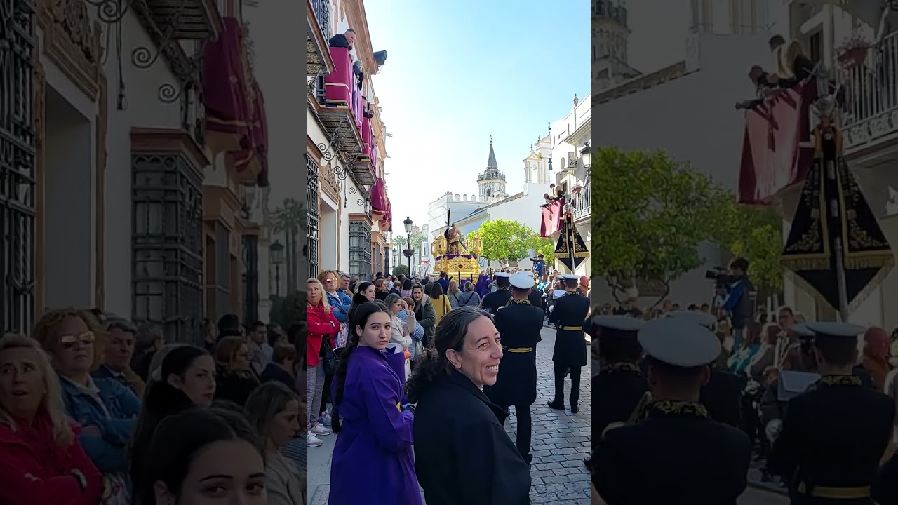 Recogida de Ntro Padre Jesús Nazareno de la Palma del Condado con la am Nazareno de la Palma
