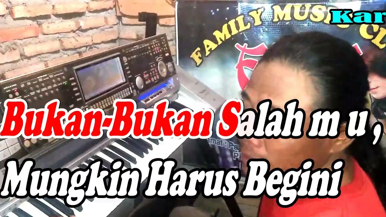 Begitu Indah Sayang - Pance || Remik 2 NADA PRIA || KARAOKE KN7000 FMC