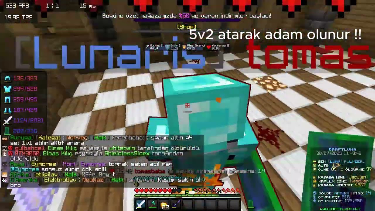 craftluna ezik müttefikler XD