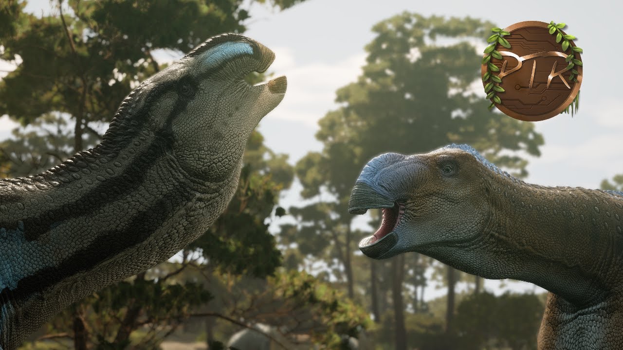 Primordial Tyrants Realism | Iguanodon Courtship
