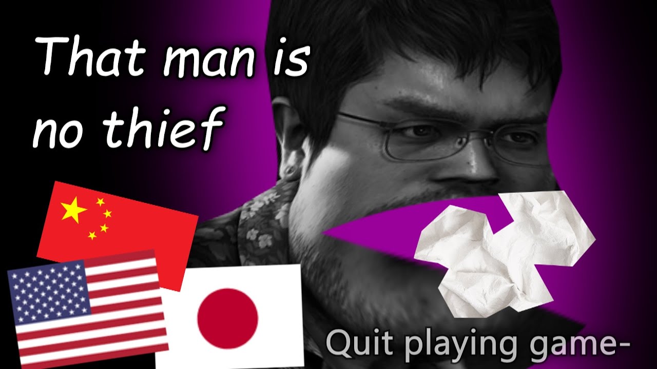 That man is no thief (English, Japanese and Chinese dub)