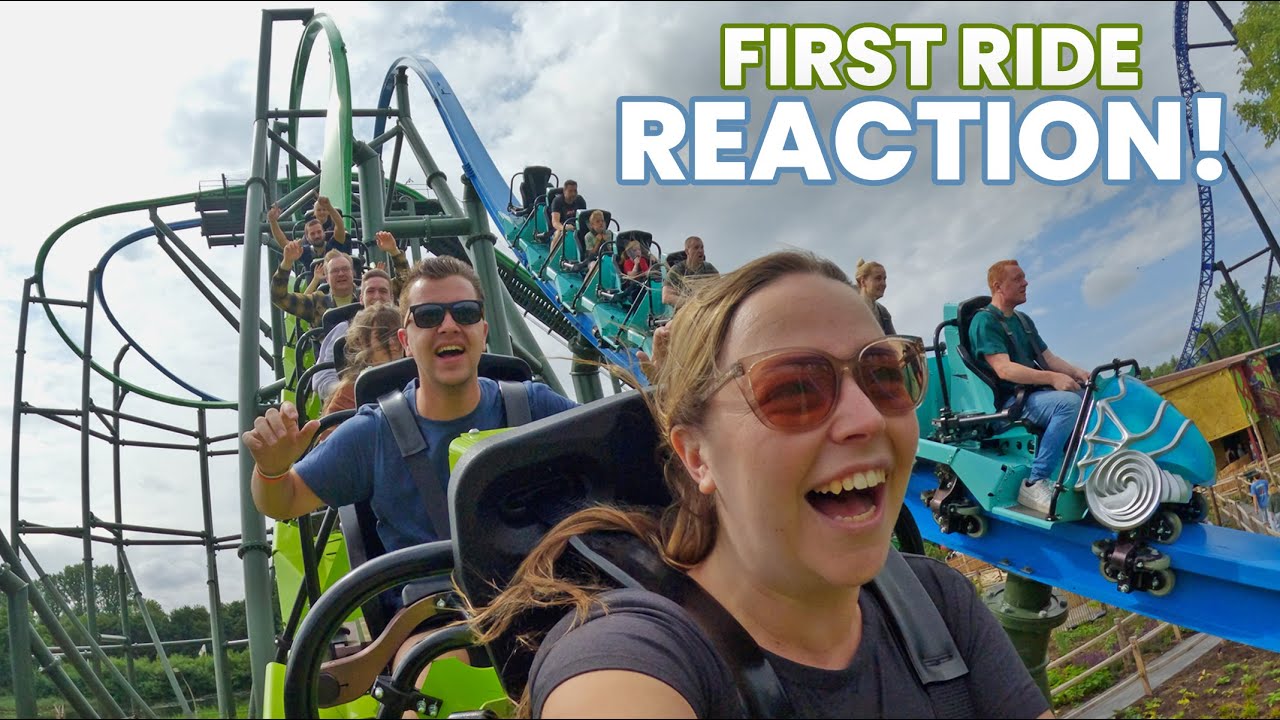 We Rode RMC's New DUELING Raptor Coasters at Walibi Holland! YoY First Time Reaction!