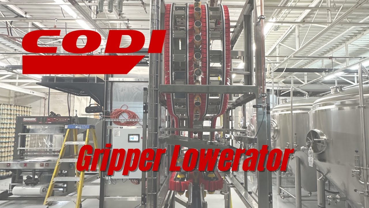 Codi Gripper Lowerator for Handling Any Size Container!