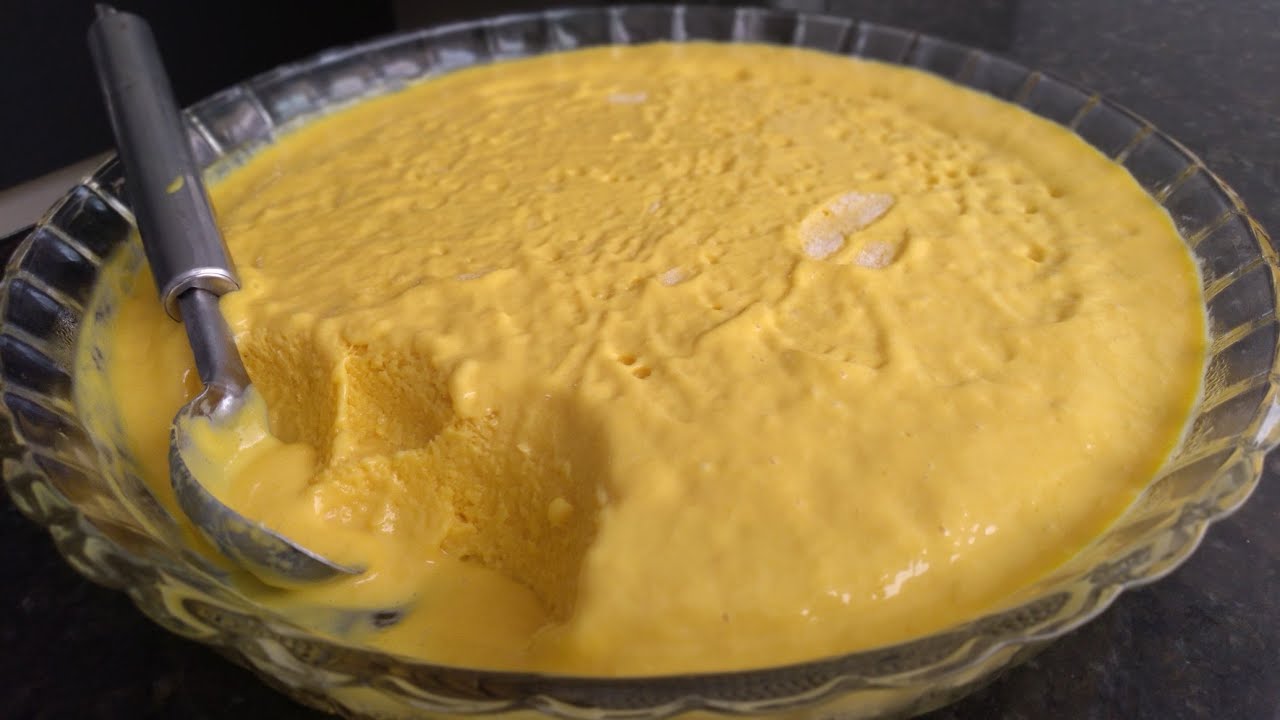 MOUSSE DE MANGA,  FÁCIL E PRÁTICO