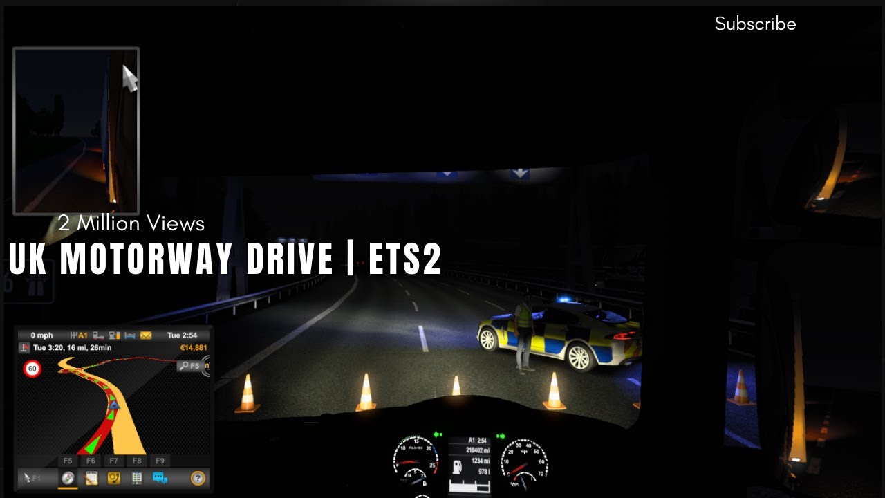 Relaxing UK Truck Drive | Cardiff → Birmingham | ETS2 Gameplay 4K