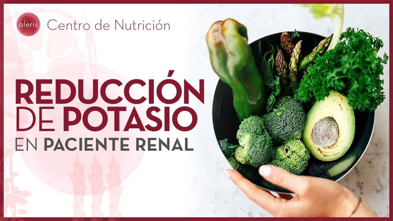 Reducción de potasio en paciente renal (congelación, remojo y doble cocción)