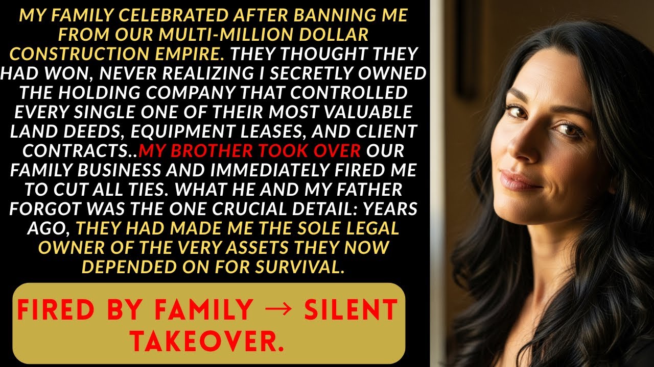 I Was Banned from My Family's Empire, Then They Discovered I Held the Blueprint to...