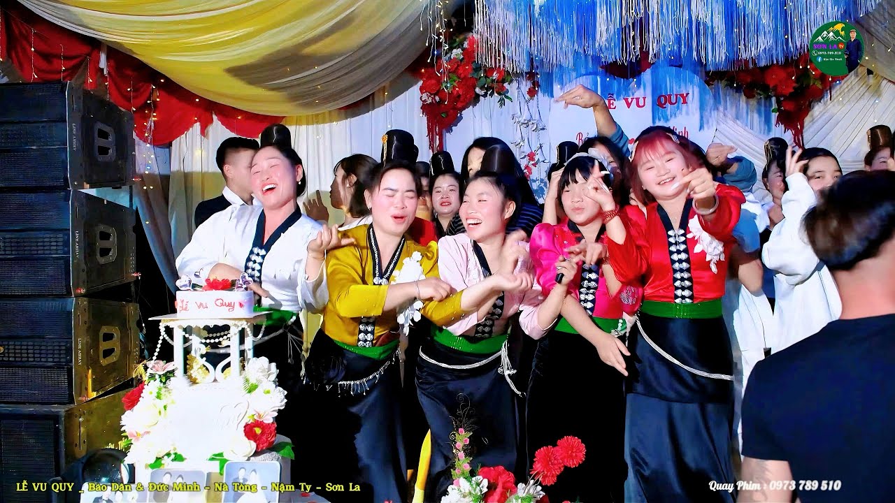 NHẠC CHÀO XUÂN 2026  ANH CHỊ EM NÀ TÒNG NHẢY MỪNG ĐÁM CƯỚI _ BẢO DÂN & ĐỨC MINH ll SƠN LA tv
