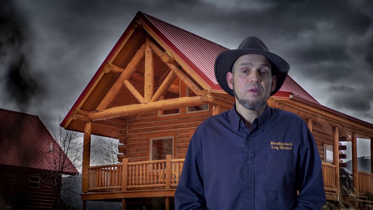 Amish Log Cabin 18x24 Retreat, Meadowlark Log Homes