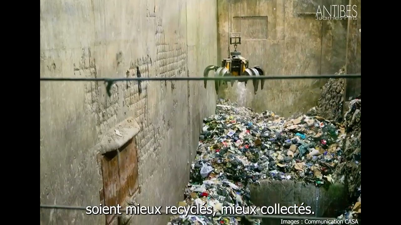 Recyclage à la déchetterie