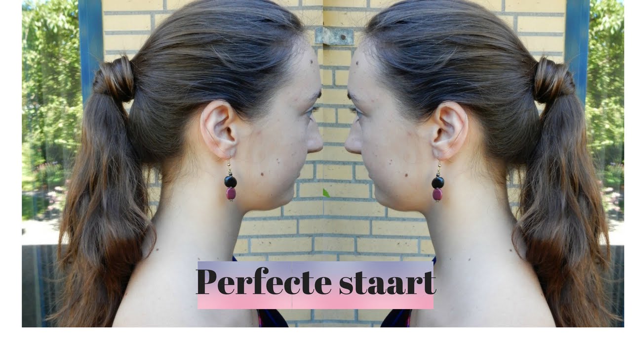 PERFECTE STAART : Hoe maak je een staartje? STAART MAKEN