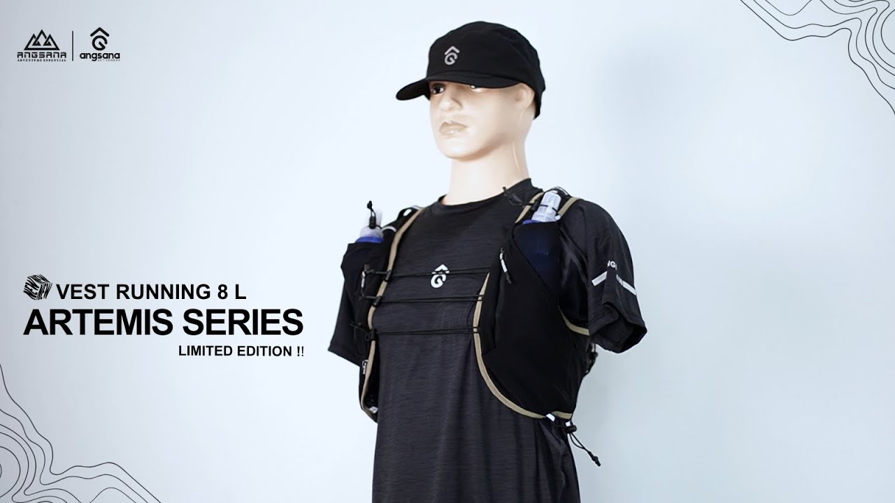 NEW VEST RUNNING ARTEMIS 8L SERIES | ANGSANA ACTIVEWEAR