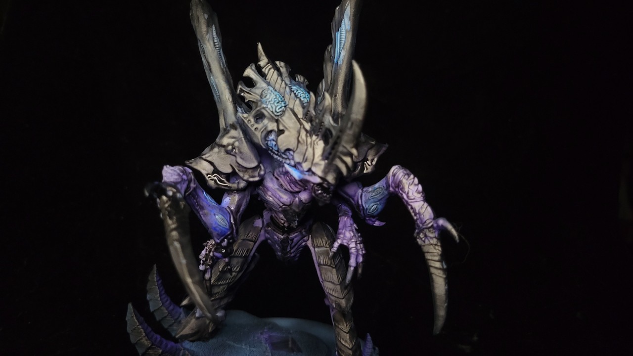 Painting A Hive Fleet Hydra Norn Emissary [Time Lapse]