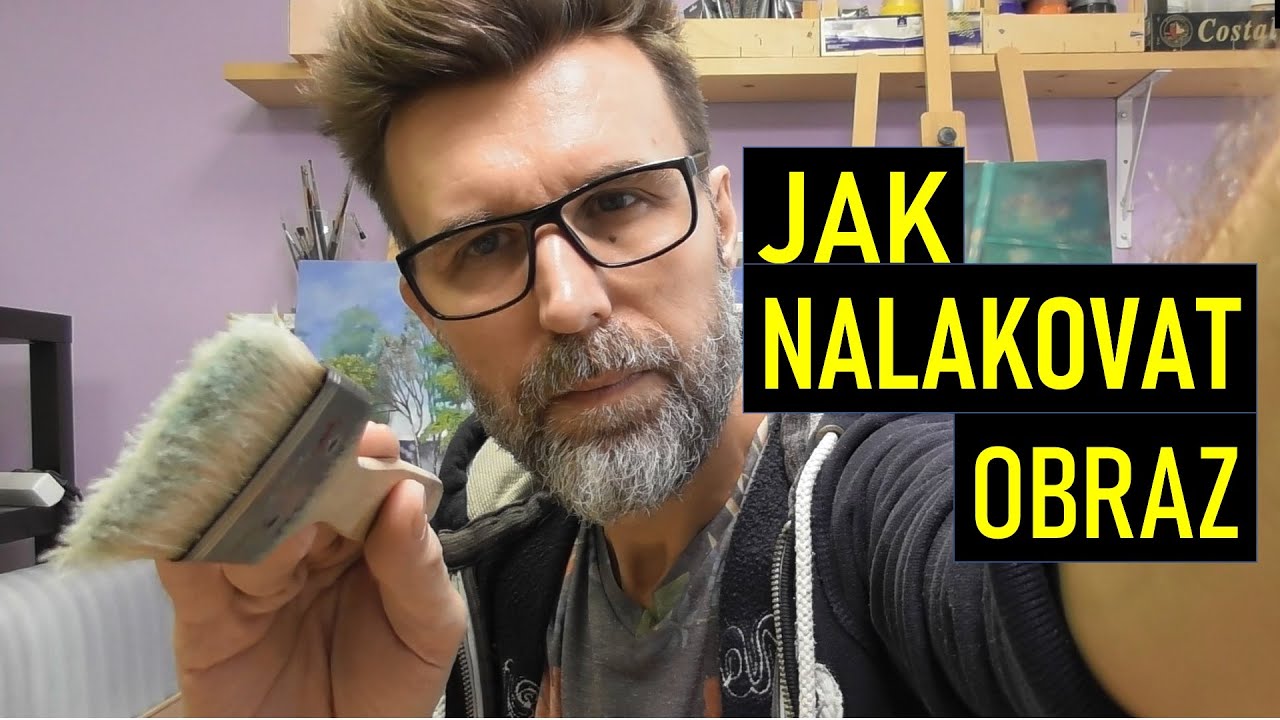 JAK NALAKOVAT OBRAZ ZÁVĚREČNÝM DAMAROVÝM LAKEM. Užitečné rady, tipy a vychytávky pro začátečníky.