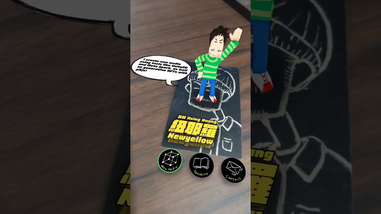 Business Card AR with Meta Spark