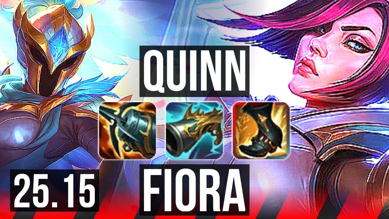 QUINN vs FIORA (TOP) | NA Master | 25.15