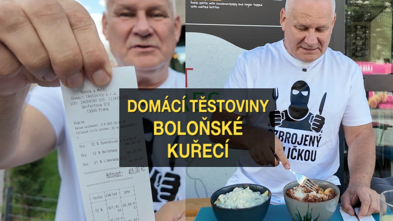 Nejlepší těstoviny na Žižkově? Jiří testuje top dvojku! 🍝🔥