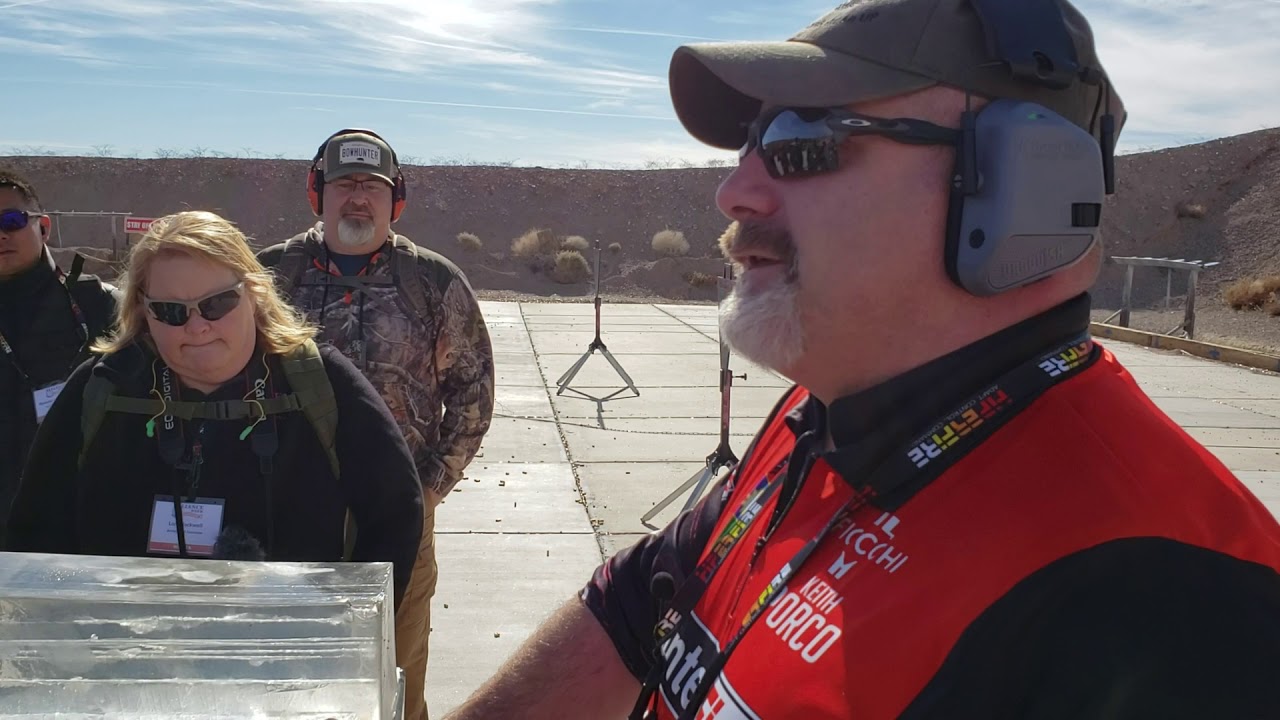 Sinter Fire Demo 2 - Frangible Hollow Point Ballistics Gel Test: SHOT Show 2020