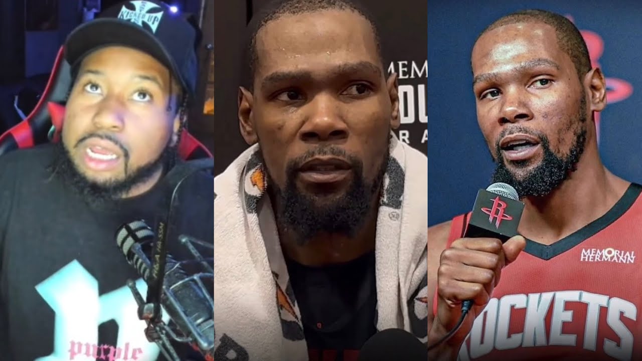 KD 🧢?  Akademiks reacts to Kevin Durant's response to being asked if he got a Fake Twitter account
