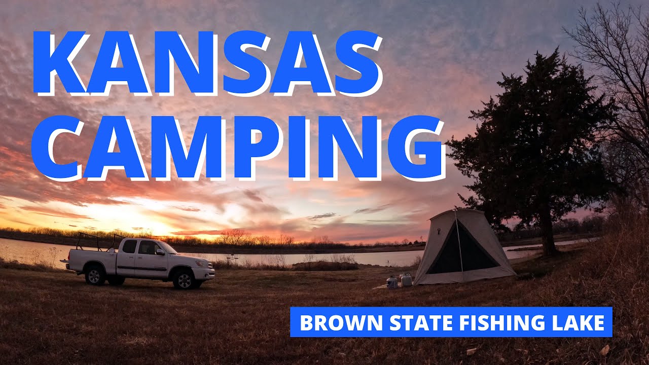 I GOT THE WHOLE LAKE TO MYSELF (Fall Kansas Camping) #4k